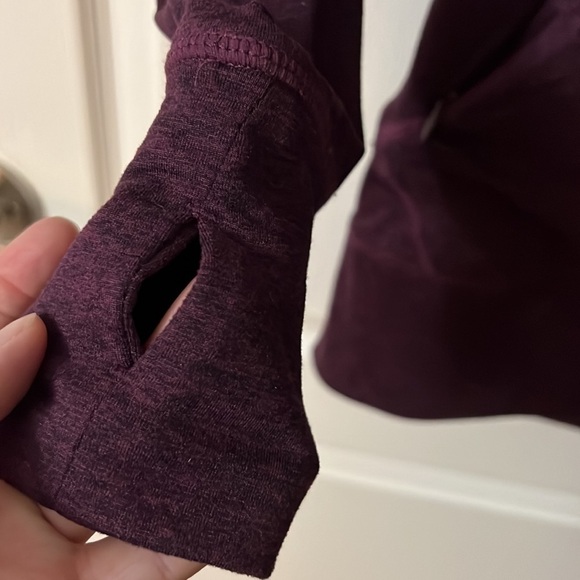 EDDIE Bauer Purple Womens Hooded Sweatshirt Size Small - Picture 4 of 14